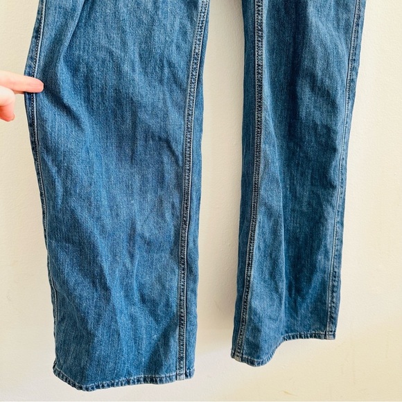 Hollister Denim Overalls High Rise Vintage Overalls 100% Cotton XS - Picture 8 of 8